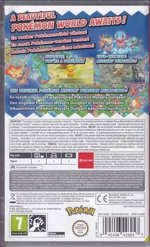 Pokemon - Mystery Dungeon - Rescue Team DX - Nintendo Switch spil (A-Grade) (Genbrug)